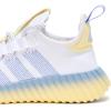 imageadidas Womens Kaptir Flow SneakerWhiteClear SkySilver Metallic