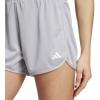 imageadidas Womens Pacer Essentials Knit HighRise Training ShortsGlory Grey