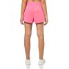 imageadidas Womens Pacer Essentials Knit HighRise Training ShortsPink FusionWhite