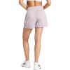 imageadidas Womens Pacer Essentials Knit HighRise Training ShortsPreloved Fig
