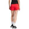 imageadidas Womens Pacer Essentials Knit HighRise Training ShortsPure RubyBlack