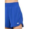 imageadidas Womens Pacer Essentials Knit HighRise Training ShortsSemi Lucid Blue