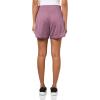 imageadidas Womens Pacer Essentials Knit HighRise Training ShortsShadow Fig