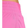 imageadidas Womens Pacer Essentials Knit HighRise Training ShortsShock PinkWhite