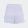 imageadidas Womens Pacer Essentials Knit HighRise Training ShortsViolet ToneWhite