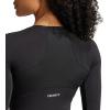 imageadidas Womens Techfit LongSleeve Training TopBlack