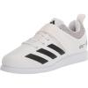 imageadidas UnisexAdult Powerlift 5 Weightlifting SneakerWhiteBlackGrey