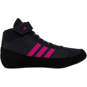imageadidas HVC Wrestling ShoesBlackCharcoalHot Pink