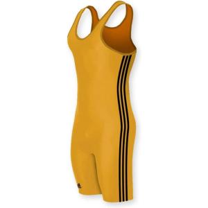 imageadidas Mens 3 Stripes SingletGoldBlack