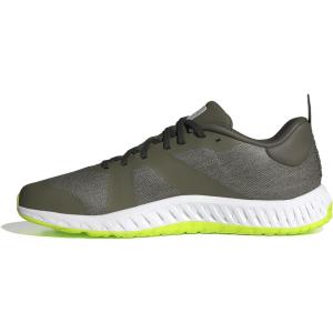 imageadidas UnisexAdult Everyset Training SneakerOlive StrataBlackLucid Lemon