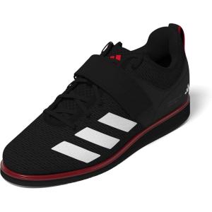 imageadidas UnisexAdult Powerlift 5 Weightlifting SneakerBlackWhitePure Ruby