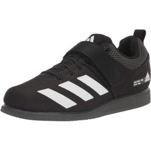 imageadidas UnisexAdult Powerlift 5Core BlackFtwr WhiteGrey Six