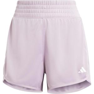 imageadidas Womens Pacer Essentials Knit HighRise Training ShortsPreloved Fig
