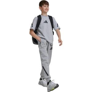 imageadidas Boys Zne PantsMedium Grey HeatherBlack