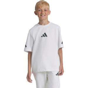 imageadidas Boys Zne TShirtWhiteBlack