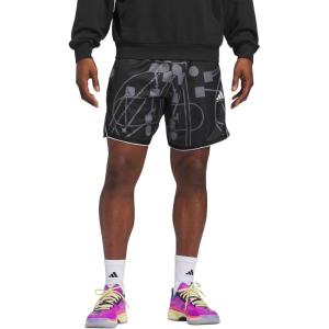 imageadidas Mens Crazylite All Over Printed Basketball ShortsBlackWonder Alumina