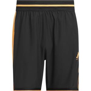 imageadidas Mens Crazylite Basketball ShortsBlackHazy OrangeBlack