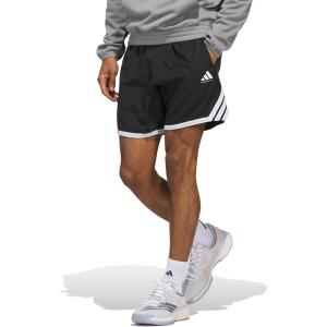 imageadidas Mens Crazylite Basketball ShortsBlackWhite