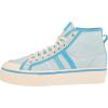 imageadidas Originals Womens Nizza Platform Mid SneakersAlmost BluePantoneChalk White