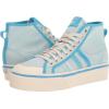 imageadidas Originals Womens Nizza Platform Mid SneakersAlmost BluePantoneChalk White