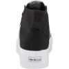 imageadidas Originals Womens Nizza Platform Mid SneakersBlackWhiteWhite