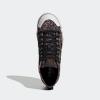 imageadidas Originals Womens Nizza Platform Mid SneakersBlackWhiteWild Brown