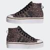 imageadidas Originals Womens Nizza Platform Mid SneakersBlackWhiteWild Brown