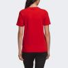 imageadidas Originals womens Trefoil TShirtLush RedWhite