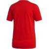 imageadidas Originals womens Trefoil TShirtLush RedWhite
