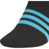 imageadidas Unisex Kids No Show Socks for Boys and Girls Youth 6Pack Superlite Breathable and Lightweight Below AnkleBlackLucid AquamarineWhiteGirls30