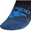 imageadidas Unisex Kids No Show Socks for Boys and Girls Youth 6Pack Superlite Breathable and Lightweight Below AnkleBlackTrue BlueSignal Green