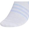 imageadidas Unisex Kids No Show Socks for Boys and Girls Youth 6Pack Superlite Breathable and Lightweight Below AnkleBlue SparkSemi Pink SparkClear Mint GreenGirls30