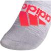imageadidas Unisex Kids No Show Socks for Boys and Girls Youth 6Pack Superlite Breathable and Lightweight Below AnkleGreySolar RedTeam Royal Blue