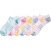imageadidas Unisex Kids No Show Socks for Boys and Girls Youth 6Pack Superlite Breathable and Lightweight Below AnkleHalo Mint GreenLight PinkOrange TintGirls