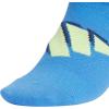 imageadidas Unisex Kids No Show Socks for Boys and Girls Youth 6Pack Superlite Breathable and Lightweight Below AnkleRay BluePulse Lime GreenDark BlueClassic20
