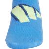 imageadidas Unisex Kids No Show Socks for Boys and Girls Youth 6Pack Superlite Breathable and Lightweight Below AnkleRay BluePulse Lime GreenDark BlueClassic20