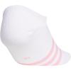 imageadidas Unisex Kids No Show Socks for Boys and Girls Youth 6Pack Superlite Breathable and Lightweight Below AnkleWhiteClear PinkBlackSuper No Show