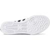 imageadidas UnisexChild Nizza Platform MidSneakerBlackClear PinkWhite