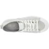 imageadidas UnisexChild Nizza Platform MidSneakerGreyGreyWhite