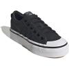 imageadidas Womens Nizza Platform ShoesBlackBlackWhite