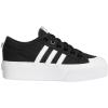 imageadidas Womens Nizza Platform ShoesBlackWhiteWhite