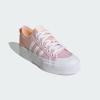 imageadidas Womens Nizza Platform ShoesCloud WhiteClear PinkAcid Orange