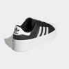 imageadidas Womens Nizza Platform ShoesCore BlackCloud WhiteGold Metallic