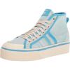 imageadidas Originals Womens Nizza Platform Mid SneakersAlmost BluePantoneChalk White