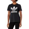 imageadidas Originals womens Trefoil TShirtBlackWhite1
