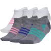 White/Clear Onix Grey/Pink Fusion/Girls/3.0