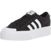 imageadidas Womens Nizza Platform ShoesBlackWhiteWhite