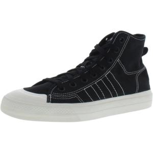 imageadidas Originals Mens Nizza Hi RF SneakersBlackBlack