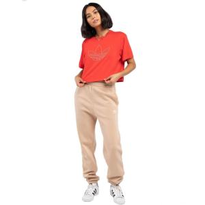 imageadidas Originals Womens Adicolor Essentials Fleece JoggersBeige