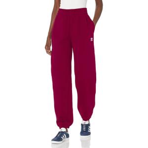 imageadidas Originals Womens Adicolor Essentials Fleece JoggersLegacy Burgundy